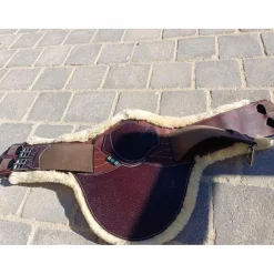 Devoucoux Sangles>sangle bavette mouton havane taille 70 tres bon etat