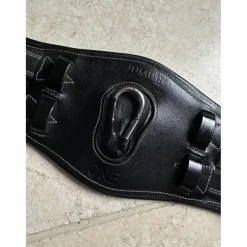 Jump'In Sangles>Sangle courte en cuir noir Jump’in