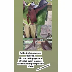 - Marque inconnue - Selles De Western>selle