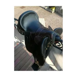 - Marque inconnue - Autres Selles (Amazone, Barefoot, Australienne...)>selle australienne toute équipée