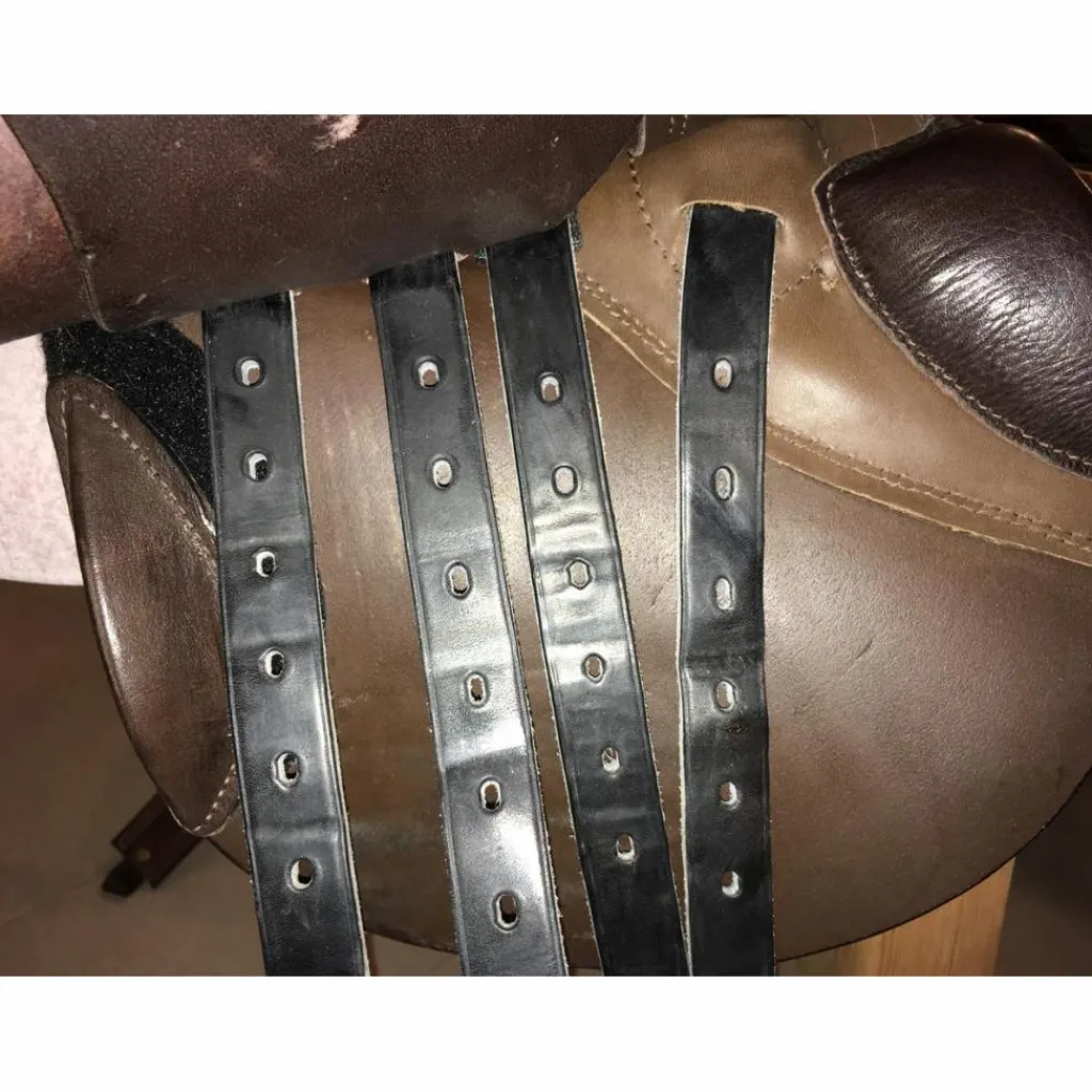Stubben Selles D'Obstacle>Selle cheval Obstacle CSO modèle Edelweiss 17,5 Marron foncé