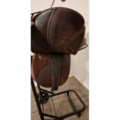 Selle cuir 17,5