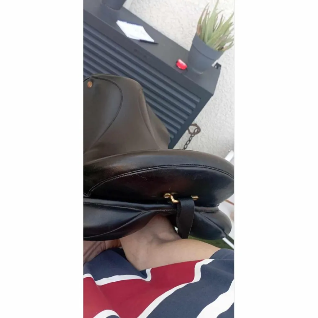 Eric Thomas Selles De Dressage>Selle de dressage en cuir