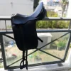 - Marque inconnue - Selles De Dressage>Selle de dressage et bride en cuir noir