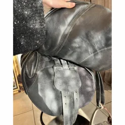 Selle d’obstacles 17,5 noire*Bates Best