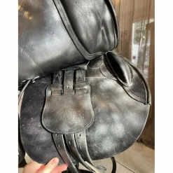 Selle d’obstacles 17,5 noire*Bates Best