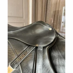 Selle d’obstacles 17,5 noire*Bates Best