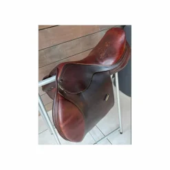Zaldi Selles Mixtes>Selle d’équitation mixte de marque - Taille 17’’