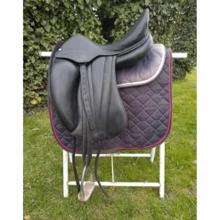 Butet Selles De Dressage>Selle dressage noire 17.5