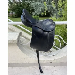 selle dressage thoroughbred saddlery noire*Thorowgood Online