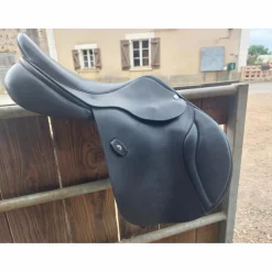 Selles Mixtes>Selle en cuir Ideal Mixte 17,5