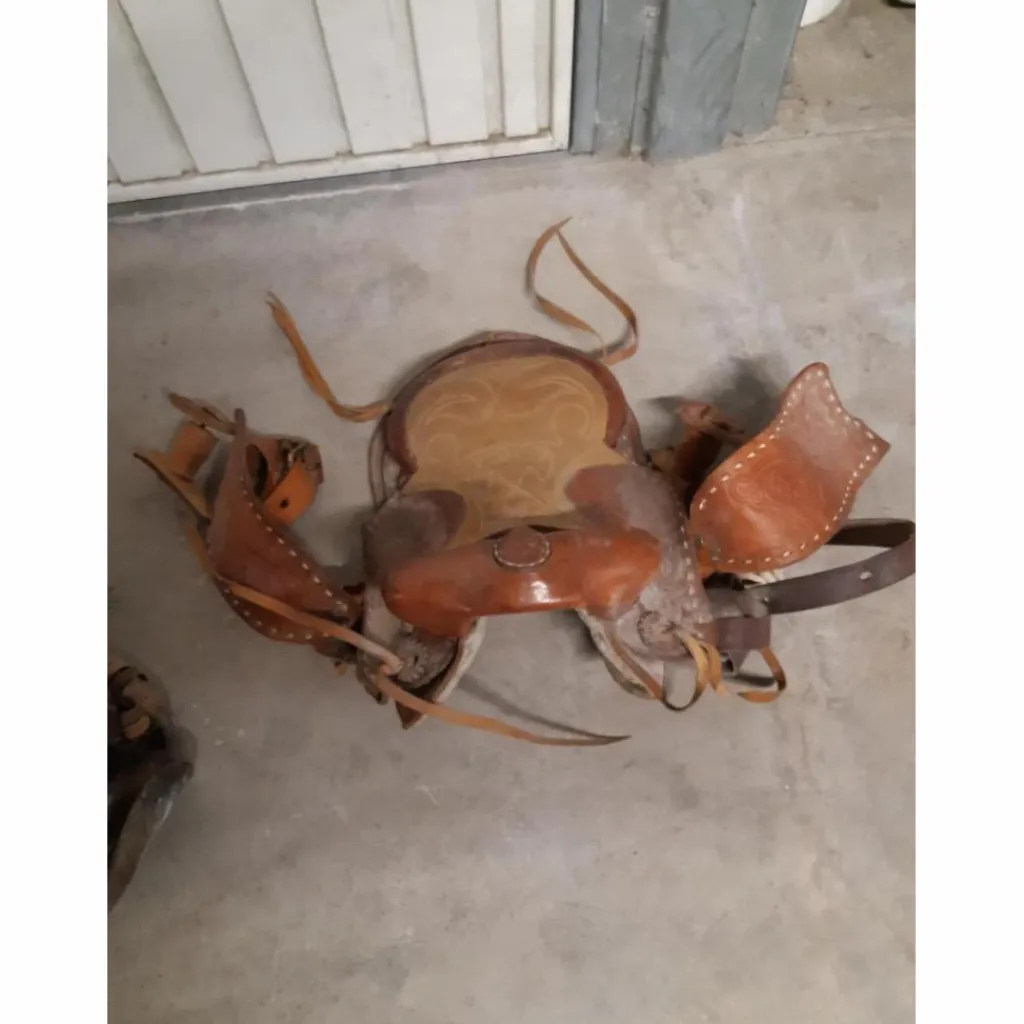 - Marque inconnue - Selles De Western>Selle enfant