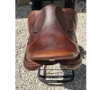 Hermes Selles Mixtes>SELLE CAVALE taille 17 irish/taupe MIXTE 2019 PARFAIT ETAT + BOITE