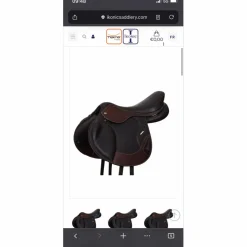 selle sanglage bas marron*Ikonic New