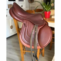 Meyer Selles D'Obstacle>Selle mixte en cuir – Très bon état