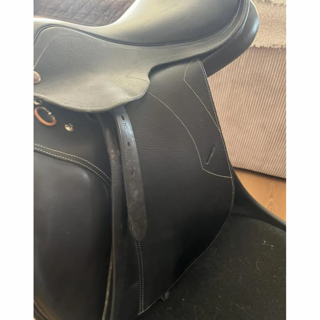 Pessoa Selles Mixtes>Selle mixte 17,5 pouces noir