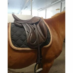 Eric Mondange Selles De Dressage>Selle monoquartier dressage Havane 17,5 pouces