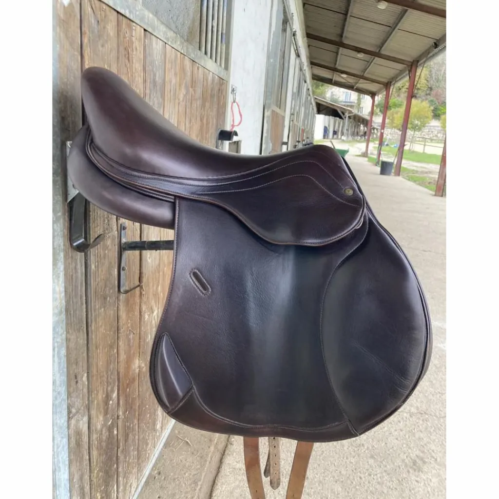 - Marque inconnue - Selles D'Obstacle>Selle Pitch Prod monoquartier 17 pouces