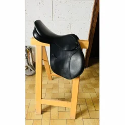 Eric Thomas Selles Mixtes>Selle Éric Thomas 17.5 cuir noir