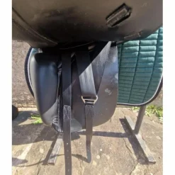 Stubben Selles De Dressage>Selle Stübben noire modèle Virginia taille 18 pouces