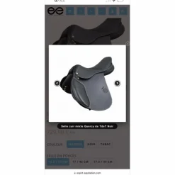 selle TdeT 17,5 neuve*- Marque inconnue - Best