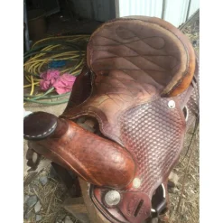 - Marque inconnue - Selles De Western>selle western 16 p