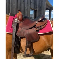 - Marque inconnue - Selles De Western>selle western continental round skier
