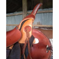 Selle western de randonnée et sacoches*- Marque inconnue - Sale
