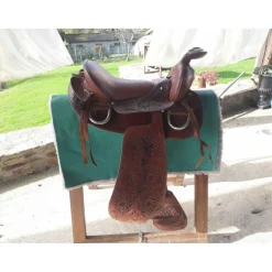 Selle Western en cuir MESACE* New