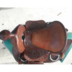 Selle Western en cuir MESACE* New