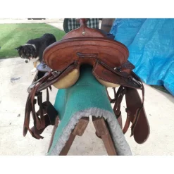Selle Western en cuir MESACE* New