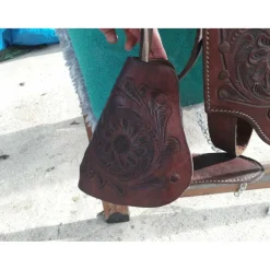 Selle Western en cuir MESACE* New