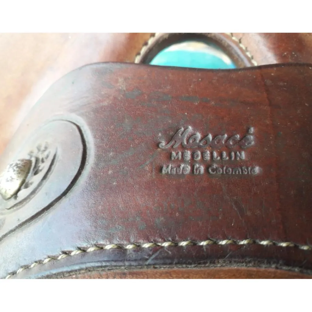 Selle Western en cuir MESACE* New