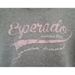 Sweat gris et rose*Esperado Outlet