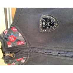 HV Polo Sweats / Pulls>Sweat fleuri noir excellent état