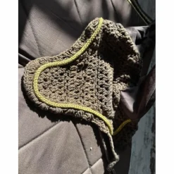 tapis + bonnet marron et liseré*- Marque inconnue - Online