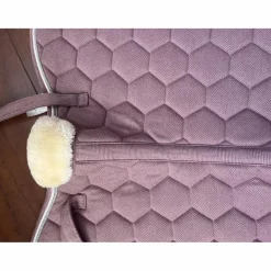 Kramer Ensemble Tapis + Bonnet>Tapis + bonnet rose clair taille poney