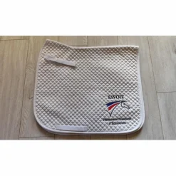 Tapis blanc dressage cheval*QHP New