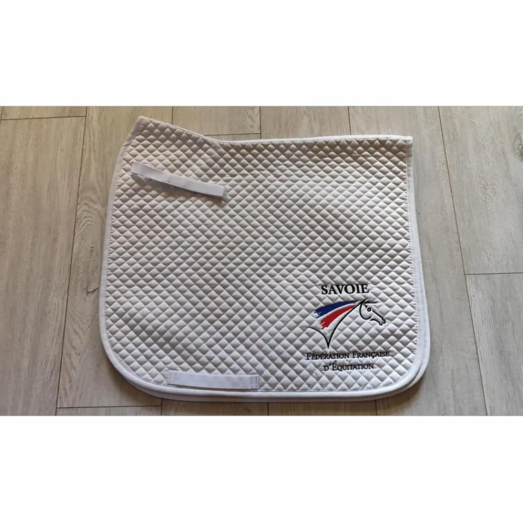 Tapis blanc dressage cheval*QHP New