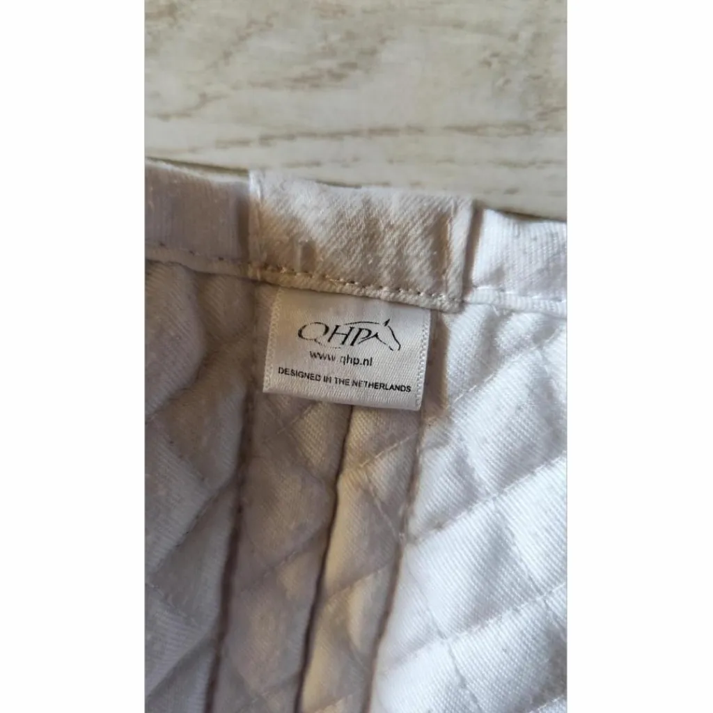 Tapis blanc dressage cheval*QHP New