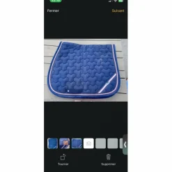 tapis bleu*- Marque inconnue - Sale