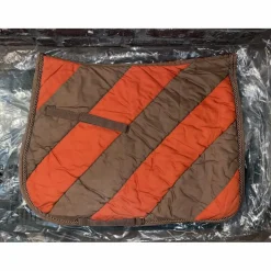 Equitheme Tapis>Tapis cheval orange et marron Equithème