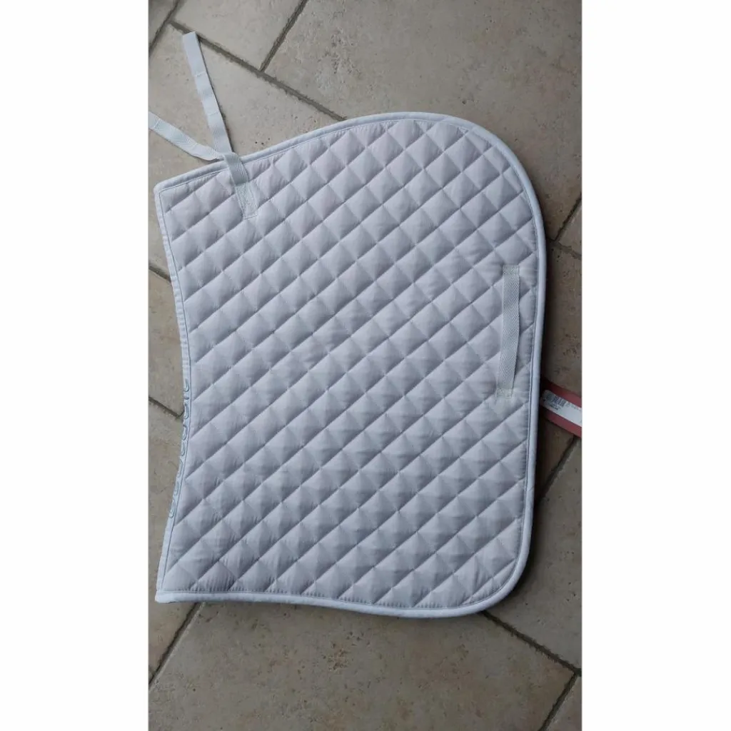 Tapis de selle blanc neuf*Decathlon Sale