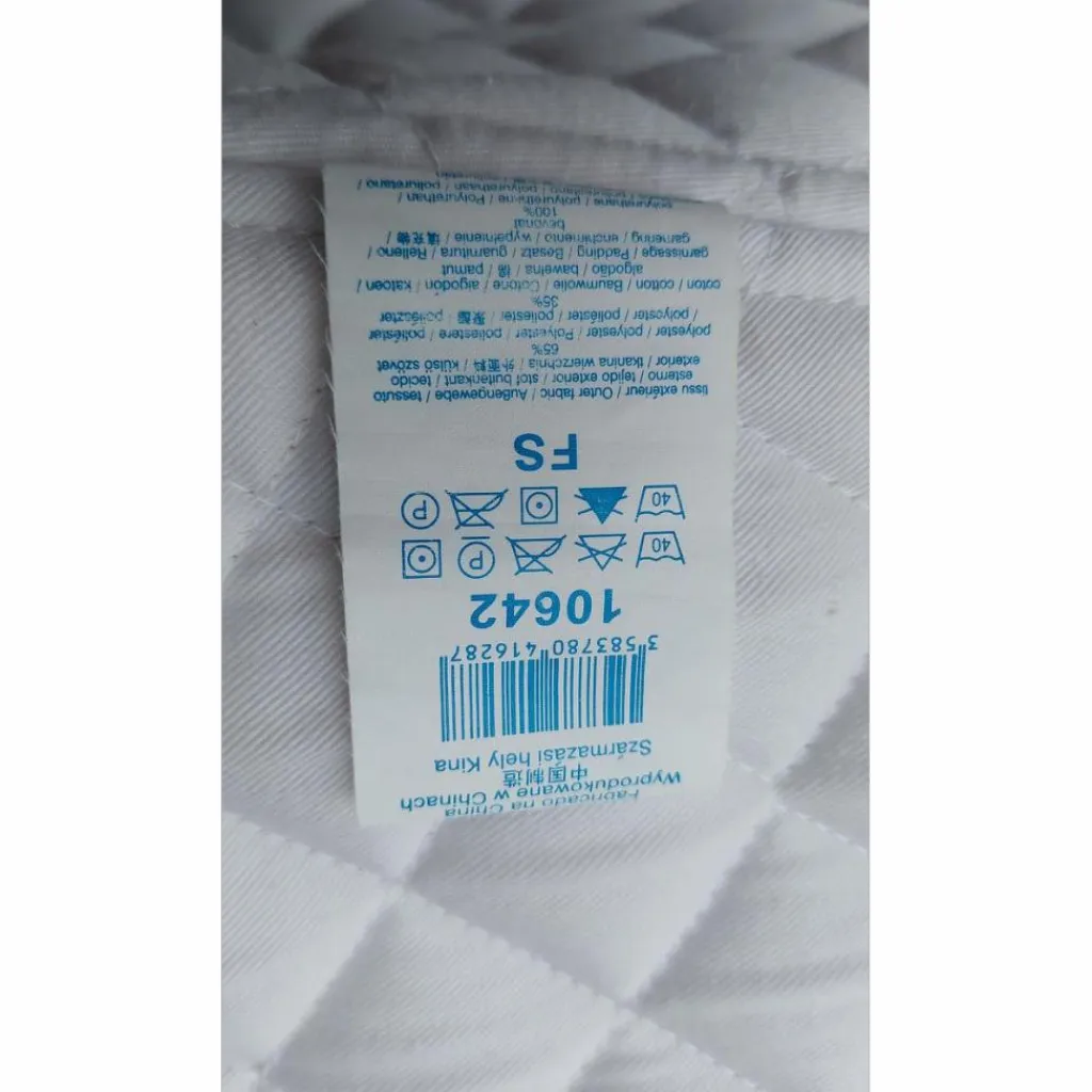 Tapis de selle blanc neuf*Decathlon Sale