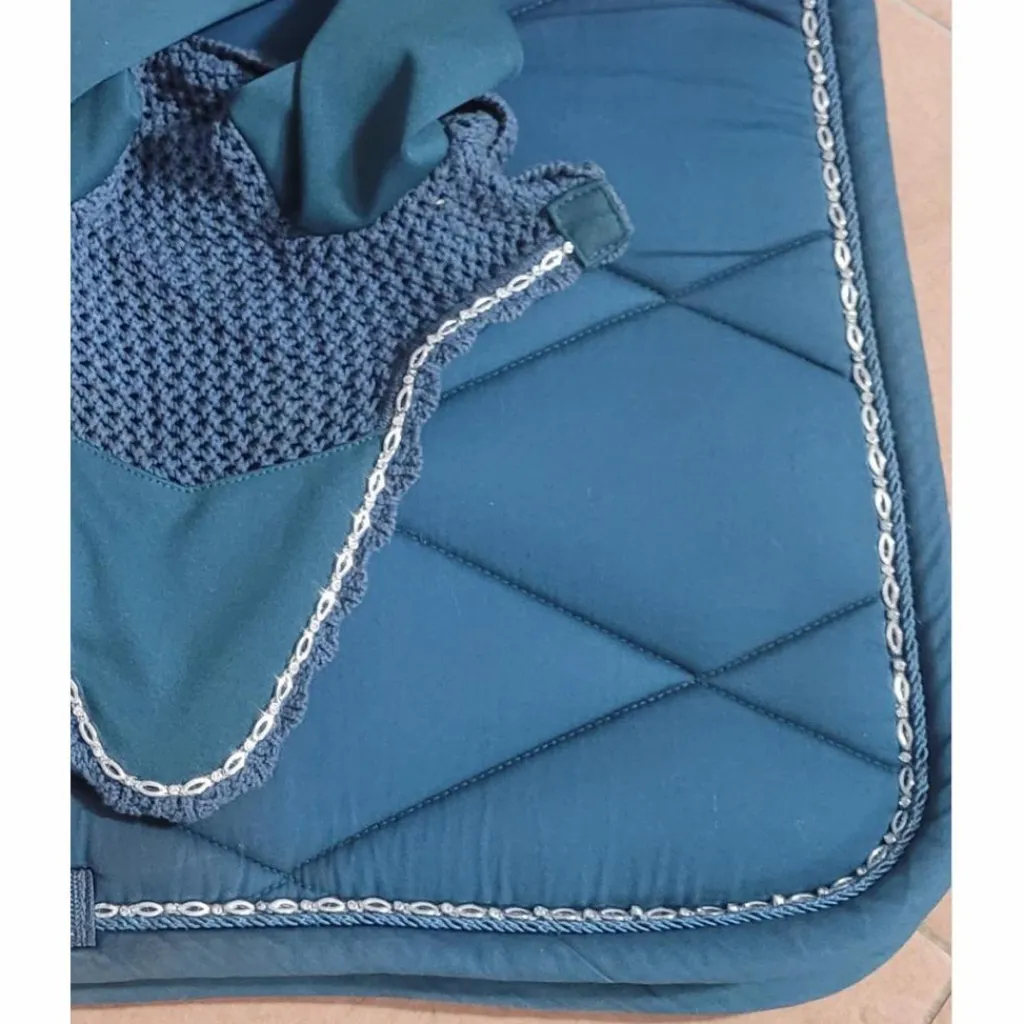 Tapis de selle et bonnet, taille cheval*- Marque inconnue - Online