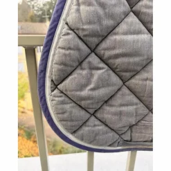 Tapis d’équitation Italy gris foncé taille cheval*RG Online