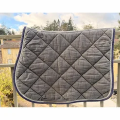 Tapis d’équitation Italy gris foncé taille cheval*RG Online
