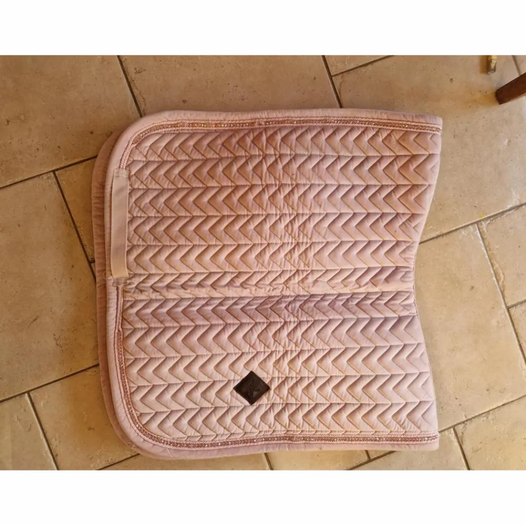 Kentucky Tapis>Tapis dressage velvet Pearl rose pale