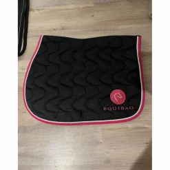Harcour Ensemble Tapis + Bonnet>tapis equibao noir et rose