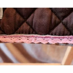 Tapis , marron, bleu et rose*Fouganza New